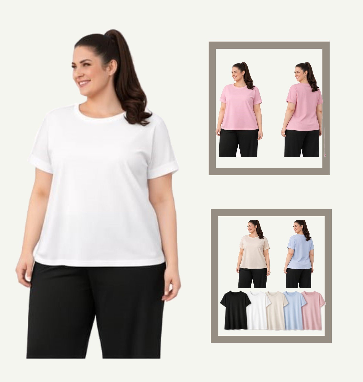 Basic T-Shirt RC Blend – Δροσερή Υφή