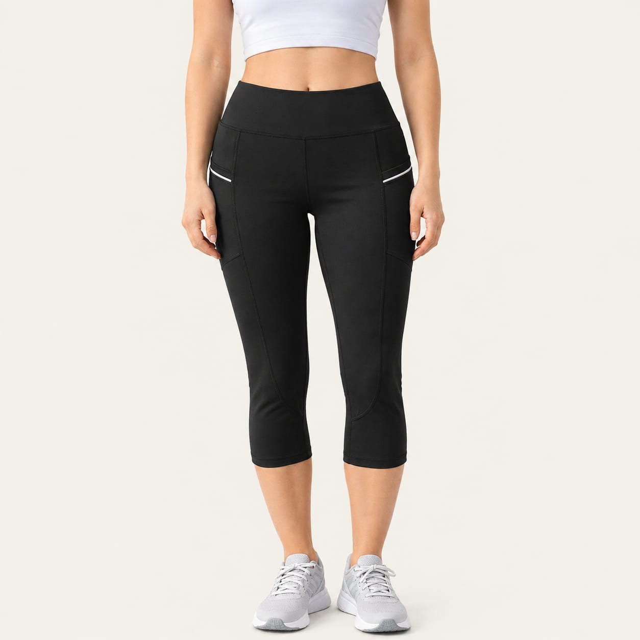 Yoga & Fitness Capri Leggings - Image 2