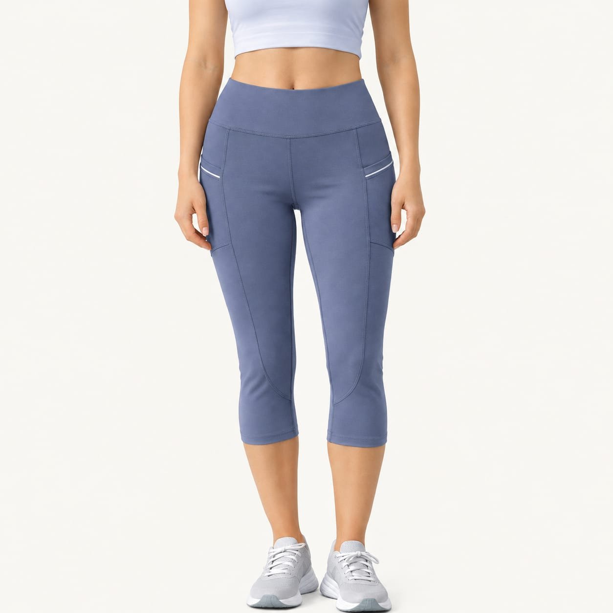 Yoga & Fitness Capri Leggings - Image 6