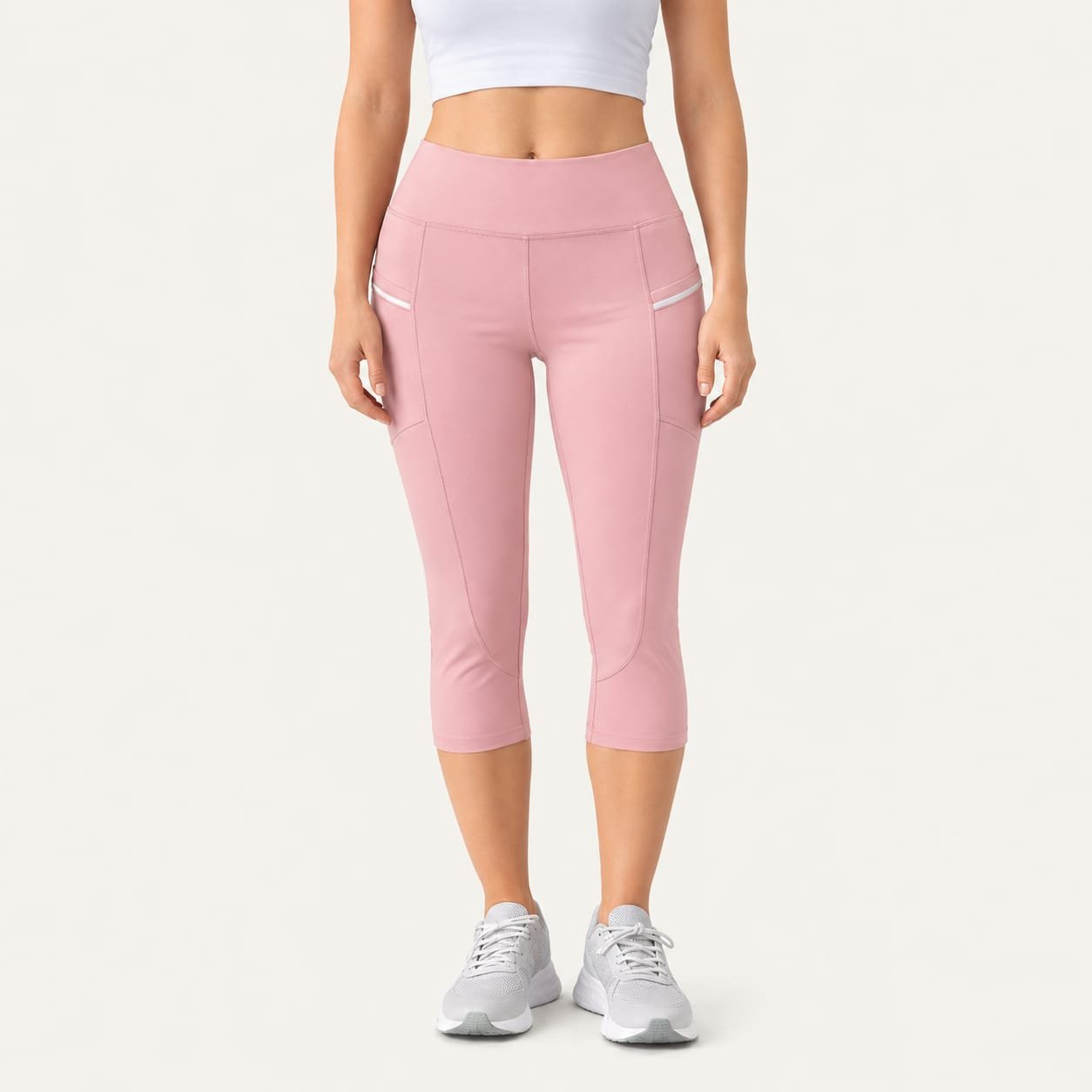 Yoga & Fitness Capri Leggings - Image 8