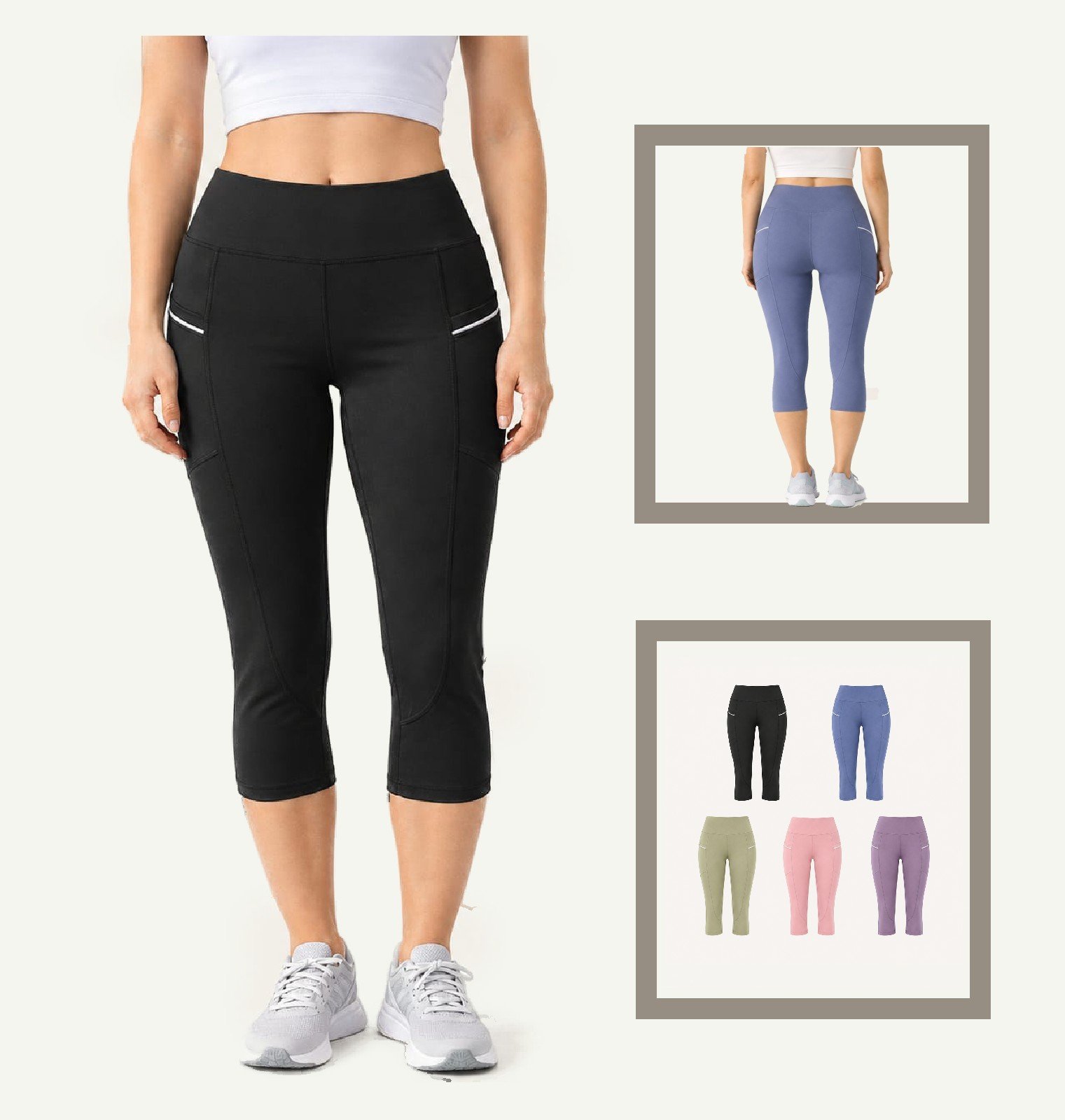 Yoga & Fitness Capri Leggings